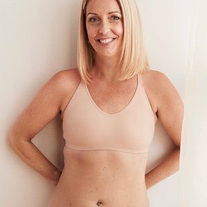 NWT Aerie Real Me Bralette Unpadded, Wireless Nude